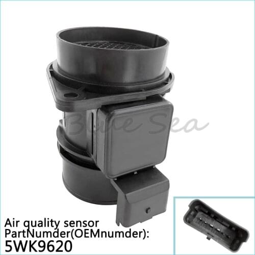 Air flow meter sensor 5WK9620 For Renault TRAFIC MKII 1.9 dCi 2001 Opel Renault Laguna Megan 5WK9620 5WK9620Z 8ET009142-001