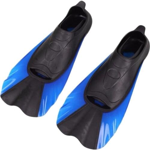Gtos Kids Short fins Snorkeling swimming diving training flippers Portable short Frog shoes swimming fins swimming trainer