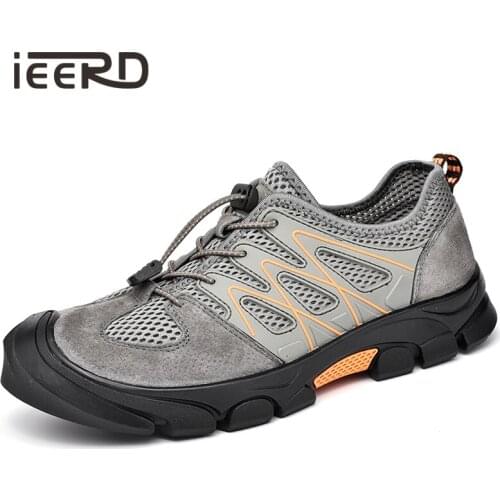 Мужские кожаные кроссовки IEERD China At AliExpress