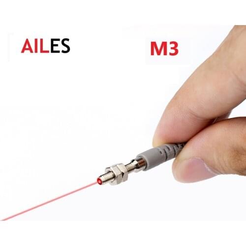 M3 Mini Infrared Laser Diffuse Reflection Photoelectric Optoelectric Sensor Switch NPN PNP NO NC 30mm 40mm Detect Distance