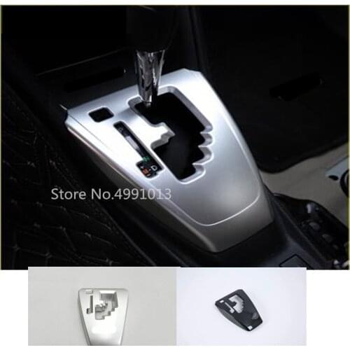 Car Body Sticker Inner Middle Front Shift Stall Paddle Cup Lamp Frame Trim 1pcs For Toyota Vios/Yaris Sedan 2017 2018 2019