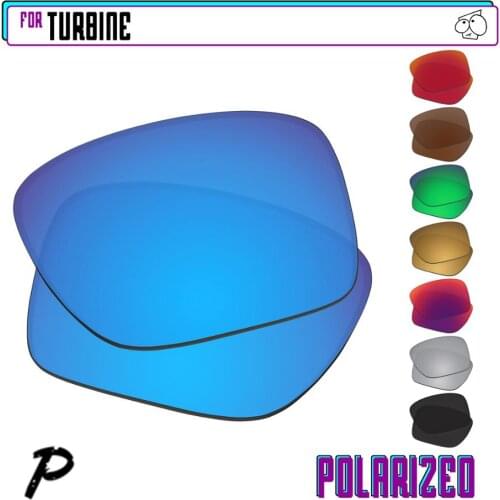 EZReplace Polarized Replacement Lenses for - Oakley Turbine Sunglasses - Multiple Options