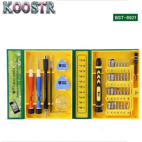 BEST-8921 Portable Mobile Phone Repair Tools Kit Spudger Pry Opening Tool Screwdriver Set For Ipad Laptop Hand Tools