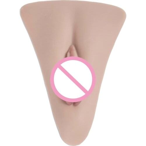 Silicone Vaginal Insert And Thong Set Transgender Shemale Crossdresser Drag Queen Experience Artifact Fake Vaginal Thong