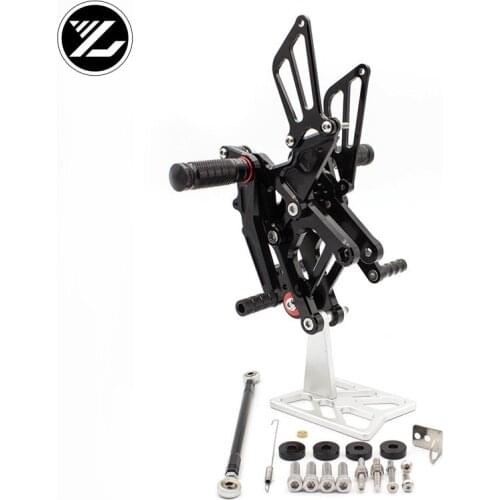 CNC Verstelbare Rearsets Achter Set Motorfiets Footrest Moto Pedaal pedal For Honda CBR150 CBR125 CBR 150 125 2011-2015