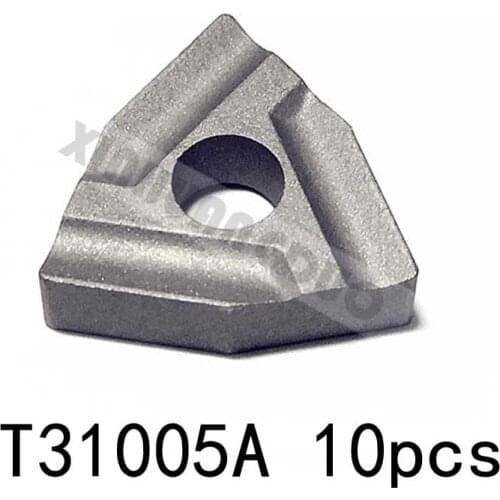 T31005A 10pcs carbide inserts, YT15 material, one box contains 10pcs use for cut-off tools