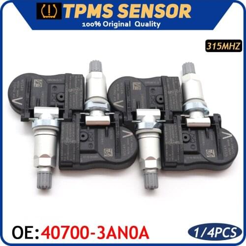 CAR TPMS Tire Pressure Monitor Sensor 40700-3AN0A For Nissan Frontier Maxima NV200 Sentra Versa 315mhz 407003AN0A
