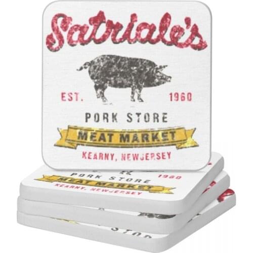 Satriales Diatomaceous Earth Square Round Shape Coaster Non Slip Cup Bonsai Mat Soap Toothbrush Pad Wholesale Diameter 10cm