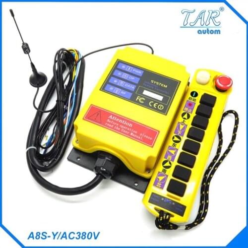 Remote 500m nine button crane industrial wireless remote control can be customized receiver AC380V Industrial Remote Control