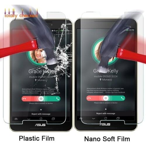 For Asus Fonepad 8(FE380CG) 8.0" TAB Anti-shatter screen protector film Explosion-proof Nano soft film