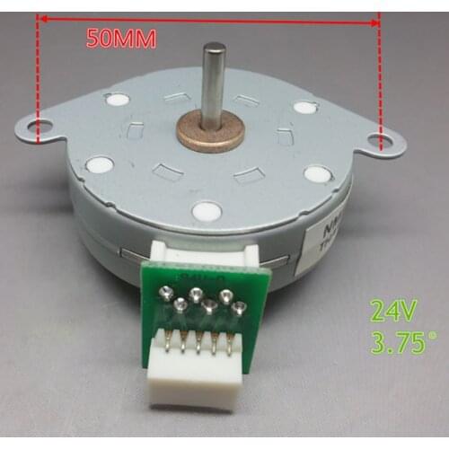 PM42S-096 Model Permanent Magnet Micro Stepper Motor 4-phase 5-wire 3.75 degree 24v 500mA Thin Stepping Motor DIY Material