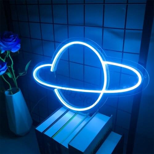 Custom Neon Light Sign universe Waterproof Visual Art Bar Pub Club Wall Hanging Flexible Decorationm Rotulos De Iluminacion