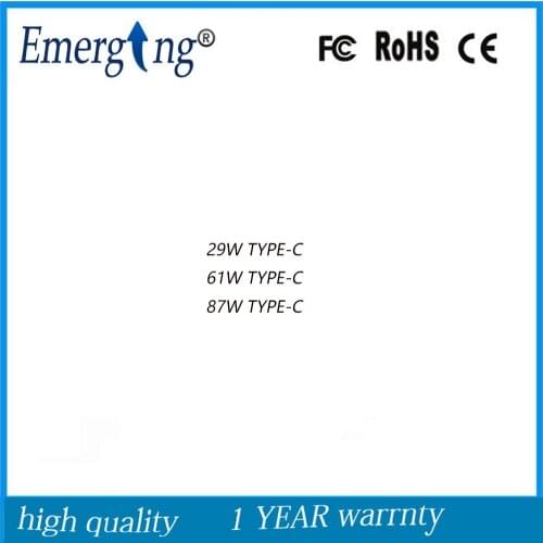 Laptop Adapter Power Type C Original Supply for 29W 61W 87W