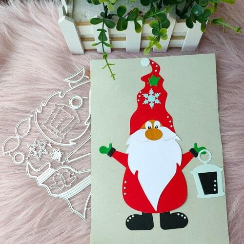 New Christmas Santa Metal Cutting Dies Decorative DIY Scrapbooking Steel Craft Die Cut Embossing Paper Cards Stencils