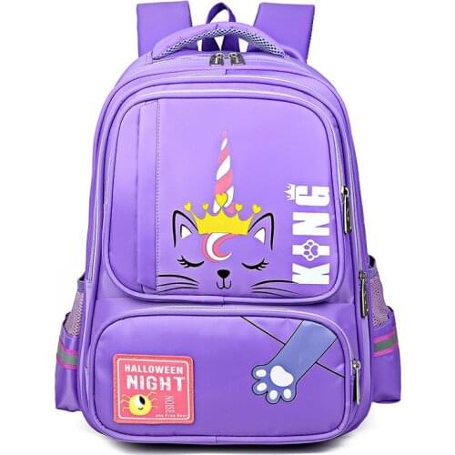 New Children School Backpack School bags For Boys girls Waterproof Backpack Reflective Strip Kids School bag Mochila Infantil