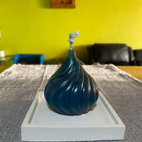 Aromatherapy Candle Silicone Mold Creative Onion Head Candle Mold European Holiday Gift Decoration Candle Making Mold New