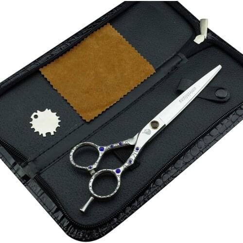 Univinlions 7.5 Inch Scissors Dog Hair Trimmer Tesoura Pet Cutting Shears Professional Grooming Scissors Home Grommer Shears