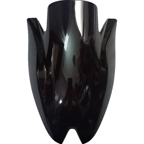 High Quality Black Windshield Motorcycle Bubble Windscreen Wind Deflectore For Kawasaki Z1000 2010 2011 2012 2013 10 11 12 13