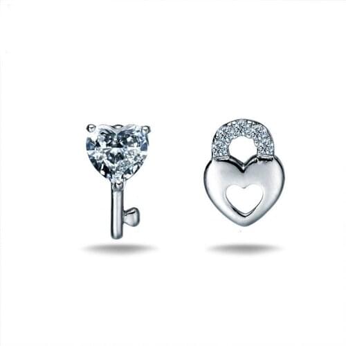 WEIXY Women's Silver Earrings