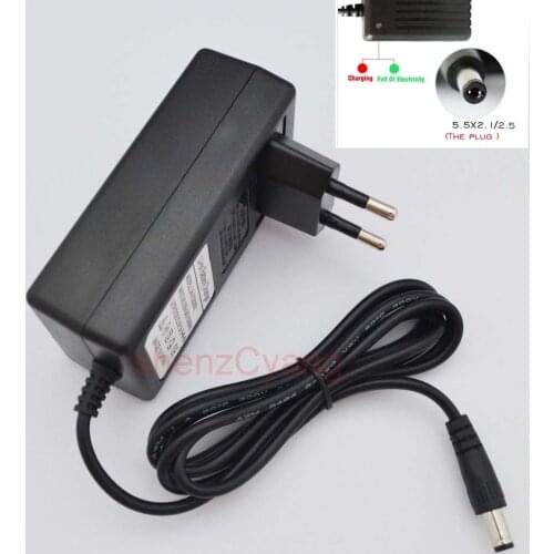 50PCS High quality 100-240V 12.6V 2A polymer lithium battery charger, 12.6 V2A power adapter charger dual IC 12.6V2A, +BOX
