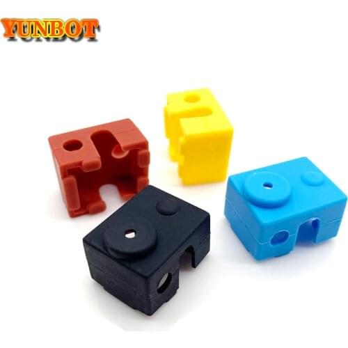 1PC Protective Silicone Sock Cover Case For E3D V6 Heated Block Warm Keeping Cover For Reprap 3D Printer Parts