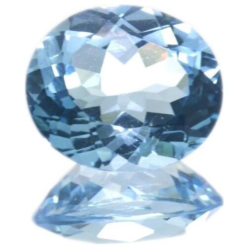 8,91 ct. Blue Topaz Oval Cut