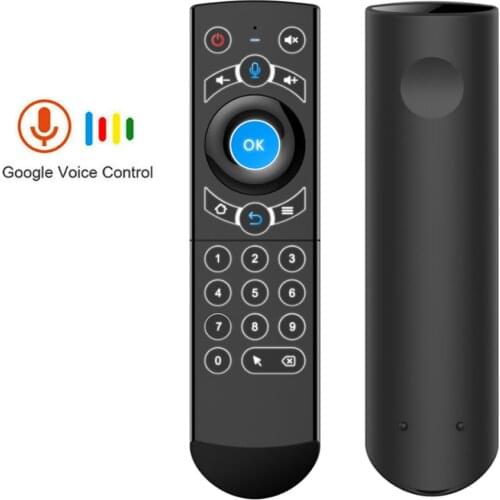 G21 Wireless Air Mouse 2.4G Smart Voice Remote Control IR Learning Backlit Gyro for X96 Mini H96 MAX Android TV Box vs G10S