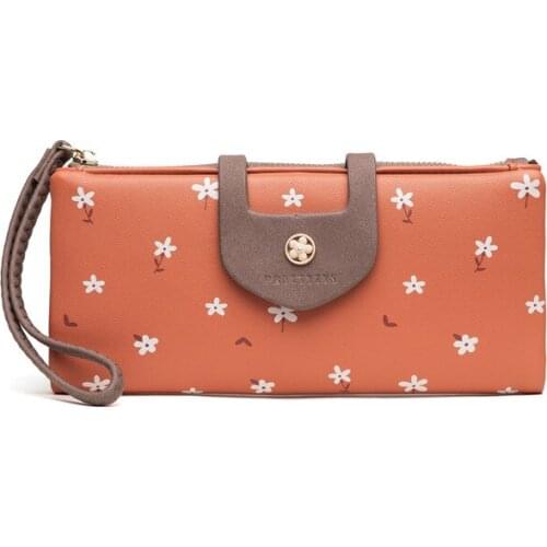 Ladies wallet large-capacity fashion dual-use womens handbag oblique back shoulder messenger bag ladies wallet