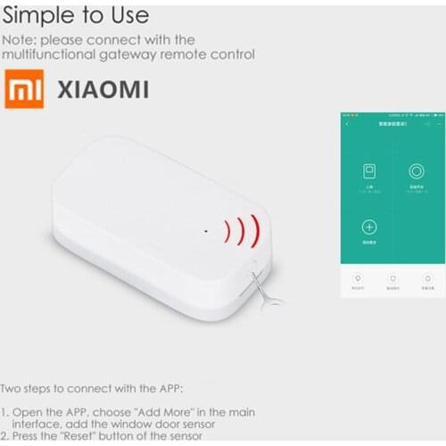Xiaomi Aqara Door Window Sensor Zigbee Wireless Connection Work With Mi Home App And Aqara Home Kit App Smart Remote Control