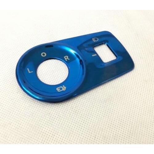 Car light switch decoration trim for MG ZS 2017 -2019,stainless steel