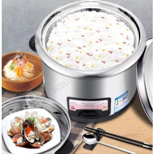 New Efficient Electric Rice Cooker 3/4L stainless steel Heating Pressure Cooker Soup Cake Maker Multicooker Kitchen Appliances