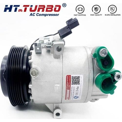 For 977012K700 977013X100 977013X101 977012K700RU auto a/c ac compressor VS12 For HYUNDAI ELANTRA 1.8L / SOUL 2.0L