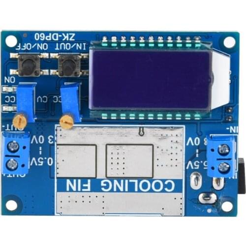 Laboratory Power Supply 5.5-30V to 0.5-30V DC-DC Adjustable Step Up Down Power Supply Converter Module LCD