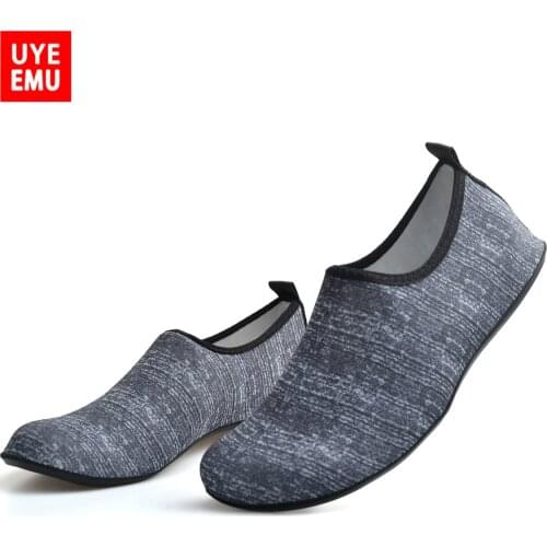 UYEEMU Summer Beach Shoes Quick-Drying Swimming And Diving Special Indoor Yoga Soft-Soled Non-Slip Anti-Cut Wading Shoes #34-47