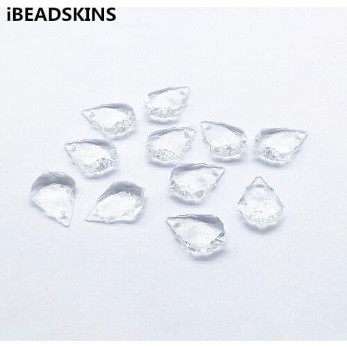 New arrival! 22x15mm 600pcs Clear acrylic Faceted Drop shape beads for Earrings parts,hand Made Jewelry Findings & Components