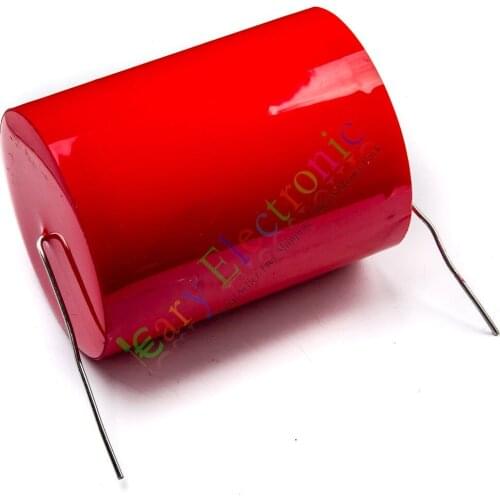 Wholesale and retail 1pc MKP 250V 82uf long copper leads Axial Electrolytic Capacitor audio amp part free shipping