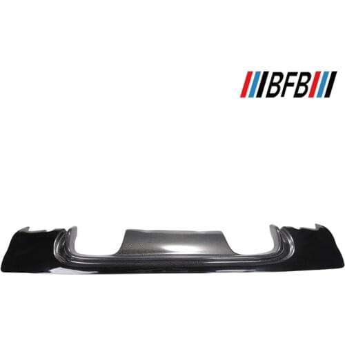 Suitable for Bmw Bfb E46 M3 Semi Carbon Fiber Lip and Chin Resin Spoiler Rear Guard Modification