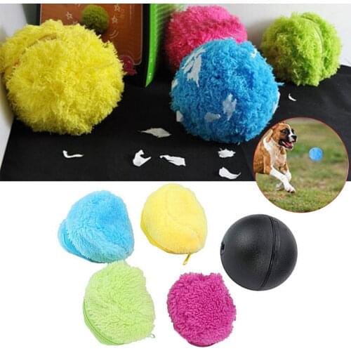 Automatic Rolling Ball Electric Cleanin Dust Cleaner Vacuum Floor Sweeping Robot Household Microfiber Ball Cleaning Tool Pet Toy