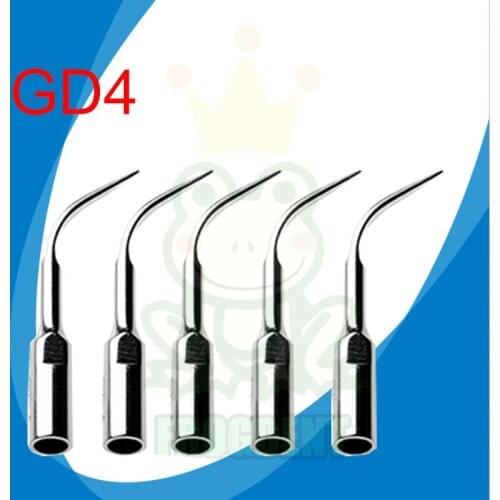 Dental ultrasonic scaler tips / Supragingival scaling ultrasonic tips GD4 / SATELEC DTE ultrasonic scaler tips dental