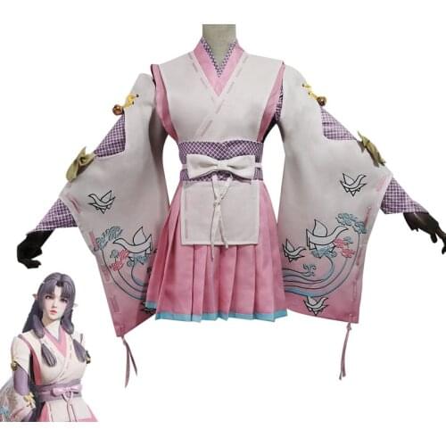 Game Naraka:Bladepoint Hu tao Cosplay Costume Women Cute Dress Fancy Kimono Outfits Halloween Carnival Uniforms Custom Made