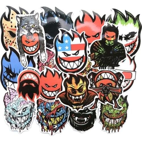 10 Sets=180PCS Little Fireman Creative Stickers Trolley Case Computer Waterproof Stickers