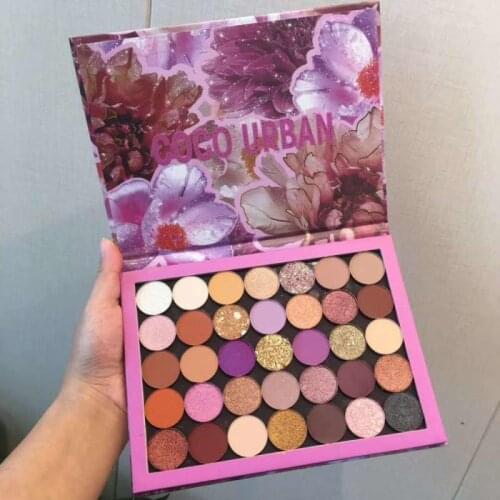 35/32 Colors Eyeshadow Palette Colorful Artist Shimmer Glitter Matte Pigmented Powder Pressed Eyeshadow Makeup Kit