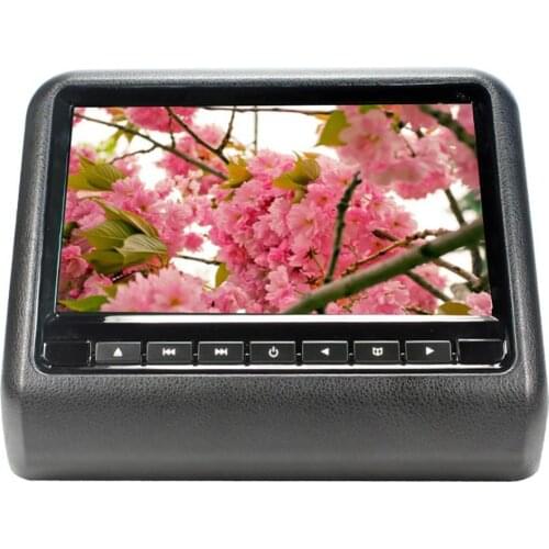 50% Hot Sales Car Seat Back Headrest LCD Display 9 Inch Remote Control DVD Player Monitor