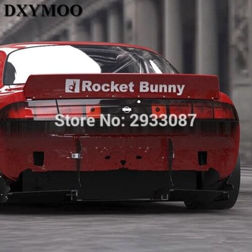 86BRZ Rabbit Car Motorcycle Sticker Decals Vinyl Helmet Bike Laptop Stickers for Rocket Bunny