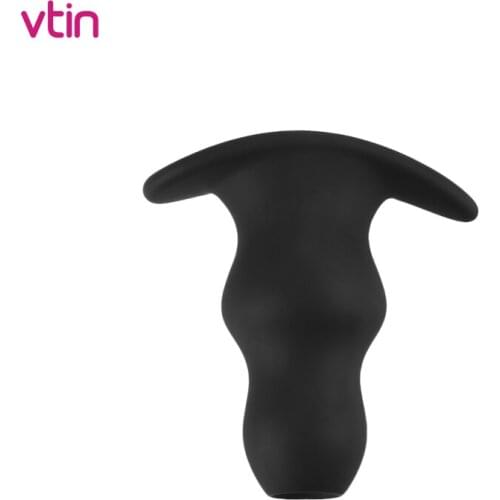 Anal Expander Dilator Adults Sex Toys Enema Masturbator For Women Men Faggotry Sex Prostata Massager Butt Plug 100% Safe Silicon