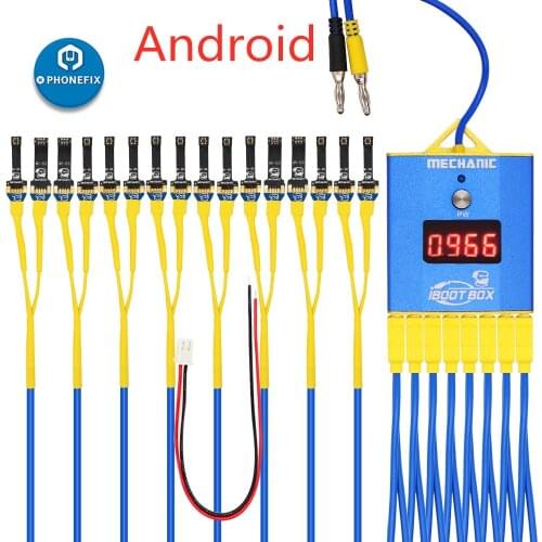 Mechanic iBoot Box Power Boot Kit for iPhone Android Phones DC Power Supply Cable Mobile Phone Motherboard Repair Wire Test Line