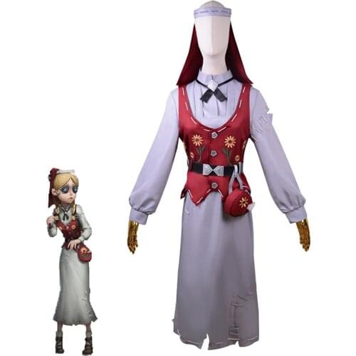 Game Identity V Toy Dealers Anne Lester Cosplay Costume Women Fancy Dress Halloween Carnival Uniforms Custom Made