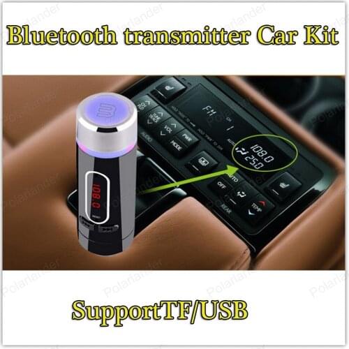 Mini Bluetooth Car Kit Bluetooth MP3 Player SupportTF/USB MP3 player Bluetooth FM transmitter
