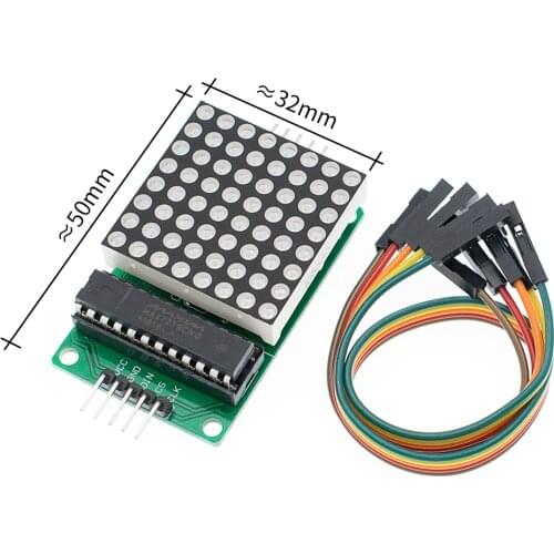 10pcs MAX7219 dot matrix module module DIY kit module MCU control module