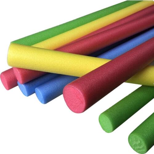 Swimming Pool Set Woggle Noodles Hollow Learn Foam 6*150cm Swimming Pool Noodles New Flexible Kickboard Water Aid DIY Toys